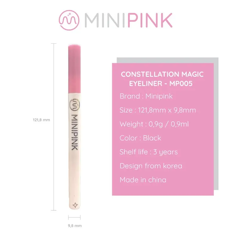 MINIPINK Eyeliner Constellation Waterproof MP005 6