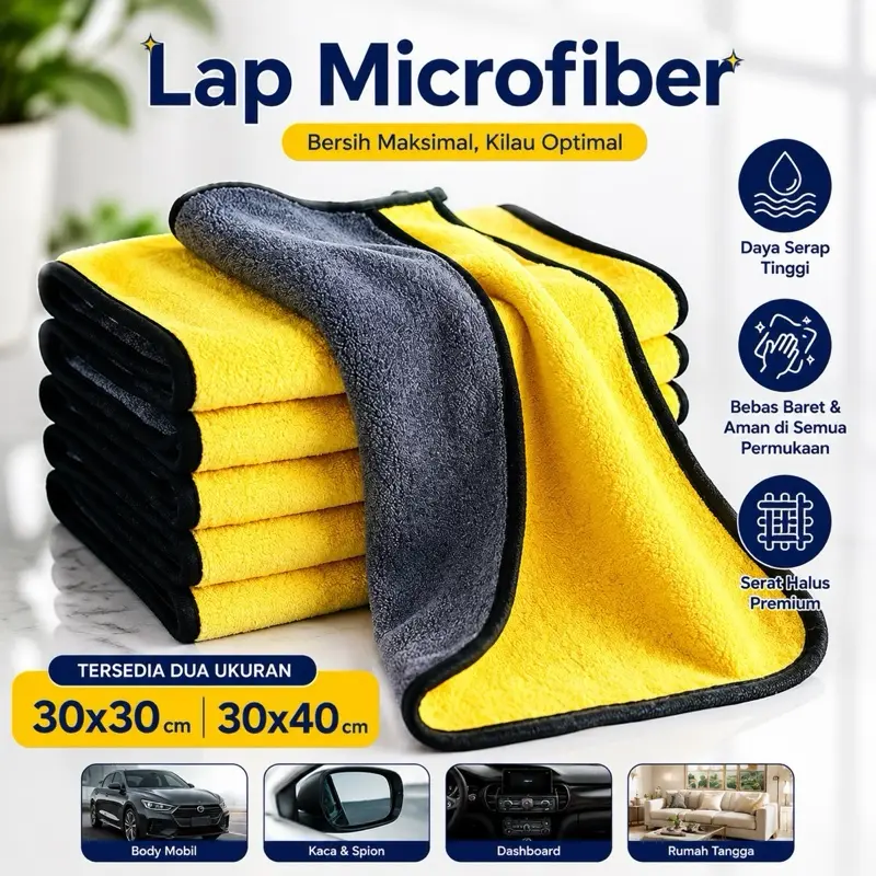 ( ECER ) Lap Microfiber Premium