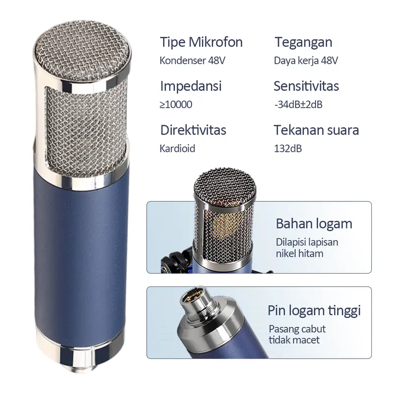 MUSIX X9 Sound card + F22 mikrofon dudukan kantilever mixer langsung profesional tekstur logam dan tampilan layar LCD 48V Kartu suara X9 merekam karaoke 8