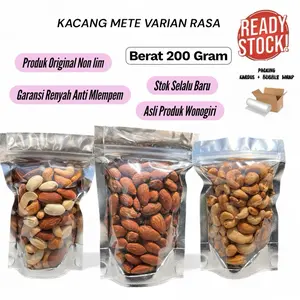 KACANG METE ANEKA RASA 200 GRAM Mede Food Snacks Goreng kacang almond Cemilan