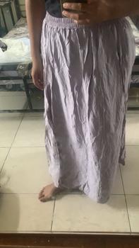 Product Review of CLARA One Set Wanita Payet Mewah Linen Setelan Atasan Rok Kekinian from L**n 2