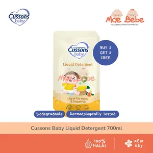 [PROMO] Cussons Baby Liquid Detergent 700ml Buy 1 Get 1