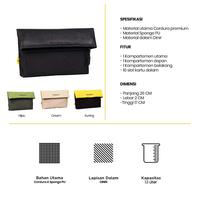 Gambar Choral Moza Handbag | Slingbag | Unisex | Tas Pria Wanita - Cream dari Choral Kota Bandung 2 Tokopedia