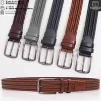 Gambar Talocco Ikat Pinggang Kulit Rajut Anyam Street Sabuk Wanita Dan Pria Belt Lebar 3.5cm - Hitam dari TALOCCO Kota Administrasi Jakarta Pusat 5 Tokopedia