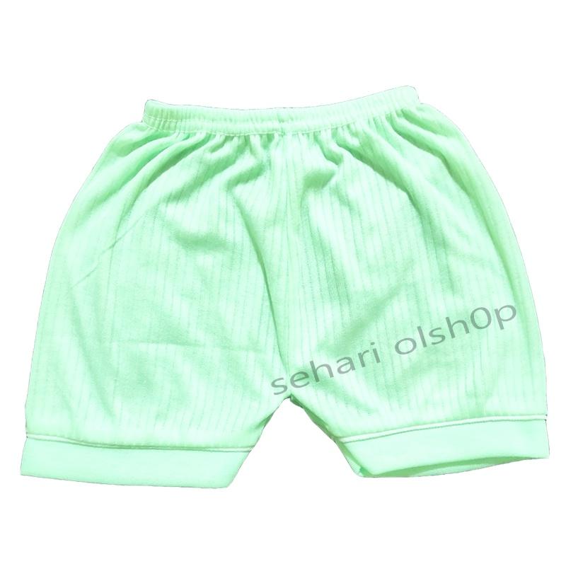 6 pcs celana pendek bayi bahan kaos buat 6- 12 bulan 5