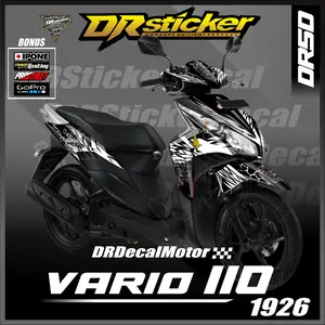 Stiker decal motor honda vario 110 techno Fullbody
