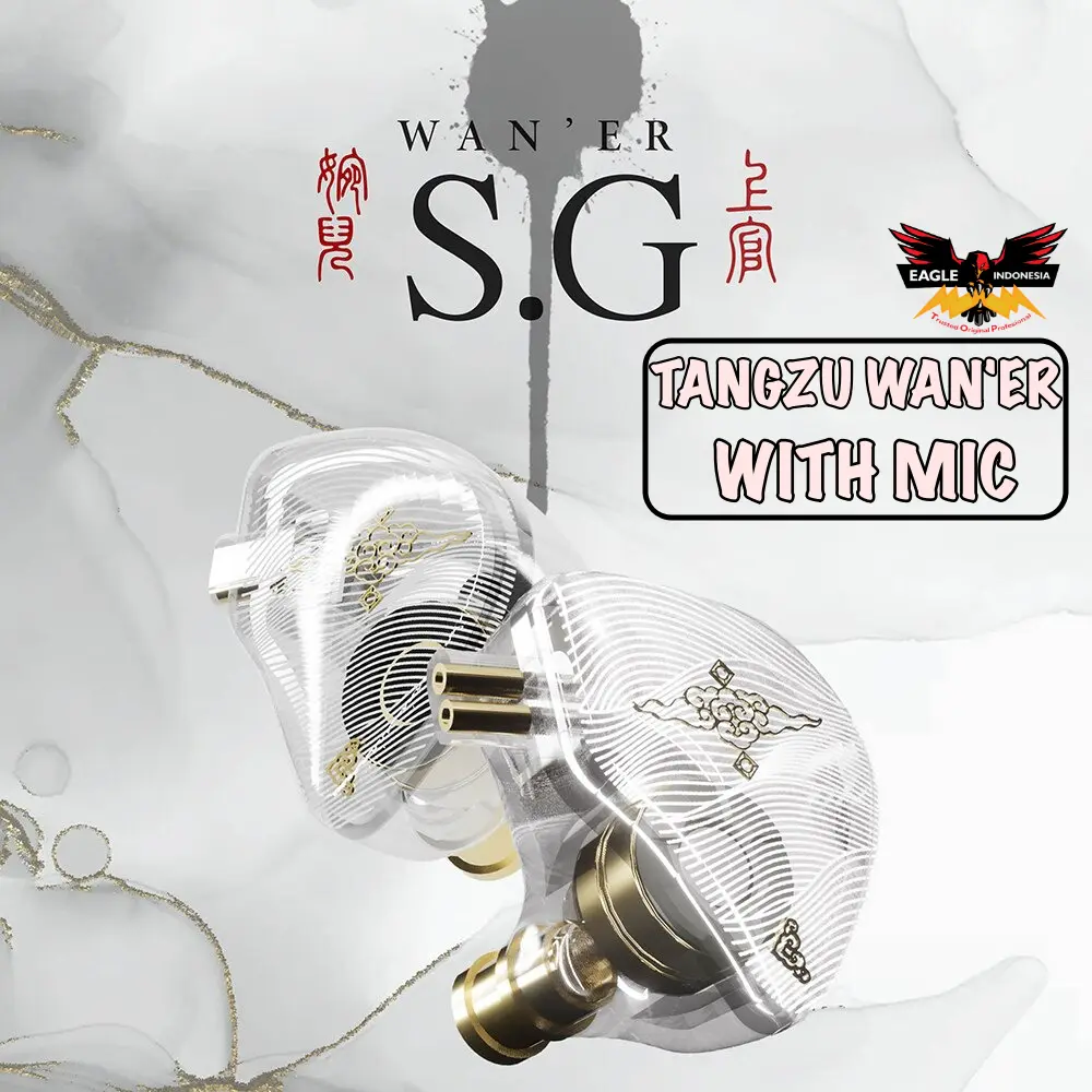 Tangzu Wan Er WanEr SG 10MM PET Diaphragm Hi-Fi IEM Earphone