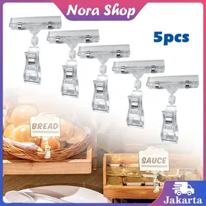 5PCS Jepitan Harga Obral Penjepit Harga Price Tag Jepitan Harga Price Tag Penjepit Label Harga Price Tag Holder