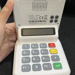 CAHAYA QRIS Sound Box ET389 PRO Mesin Pembayaran Digital dengan speaker notifikasi pembayaran, mesin kasir qris soundbox mencegah terlewatnya transaksi, Peralatan toko dan usaha Smart Device transaksi cepat mudah, bisa untuk toko, mall, pasar, salon, dll