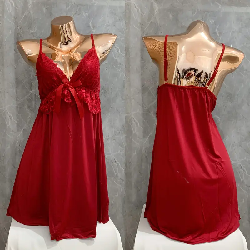 WILDNOD - Mia S-7XL (LD 80-160) lingerie dress spandeks sutera 3