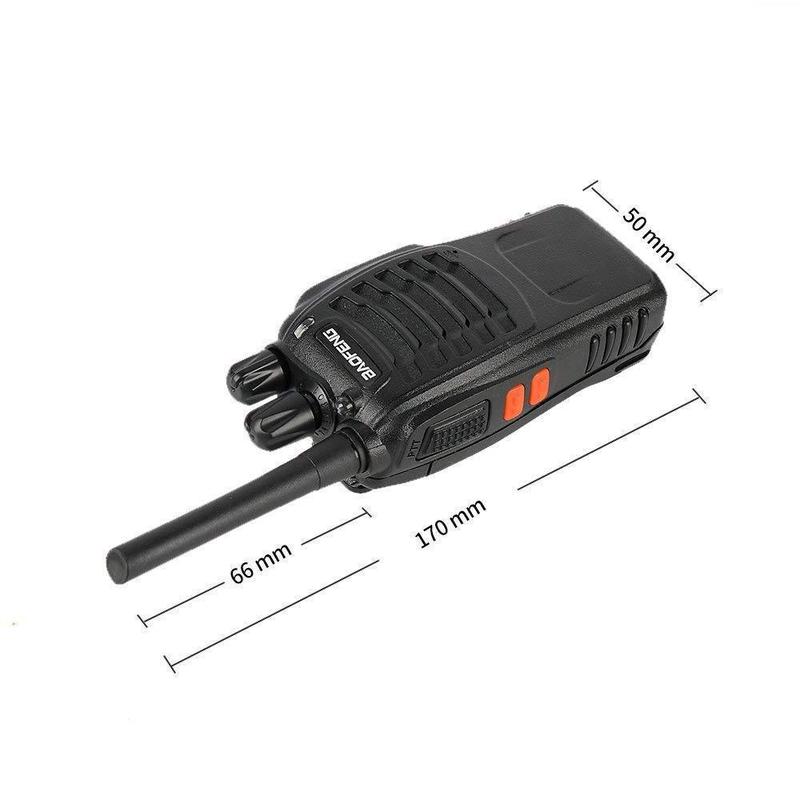 Product Introduction of PMR Transceiver Baofeng BF-88E PMR446MHz Two Way RadioS 1500mAh Handheld PMR RadioS 0.5W Baofeng 88E Walkie Talkie with Earpiece 9