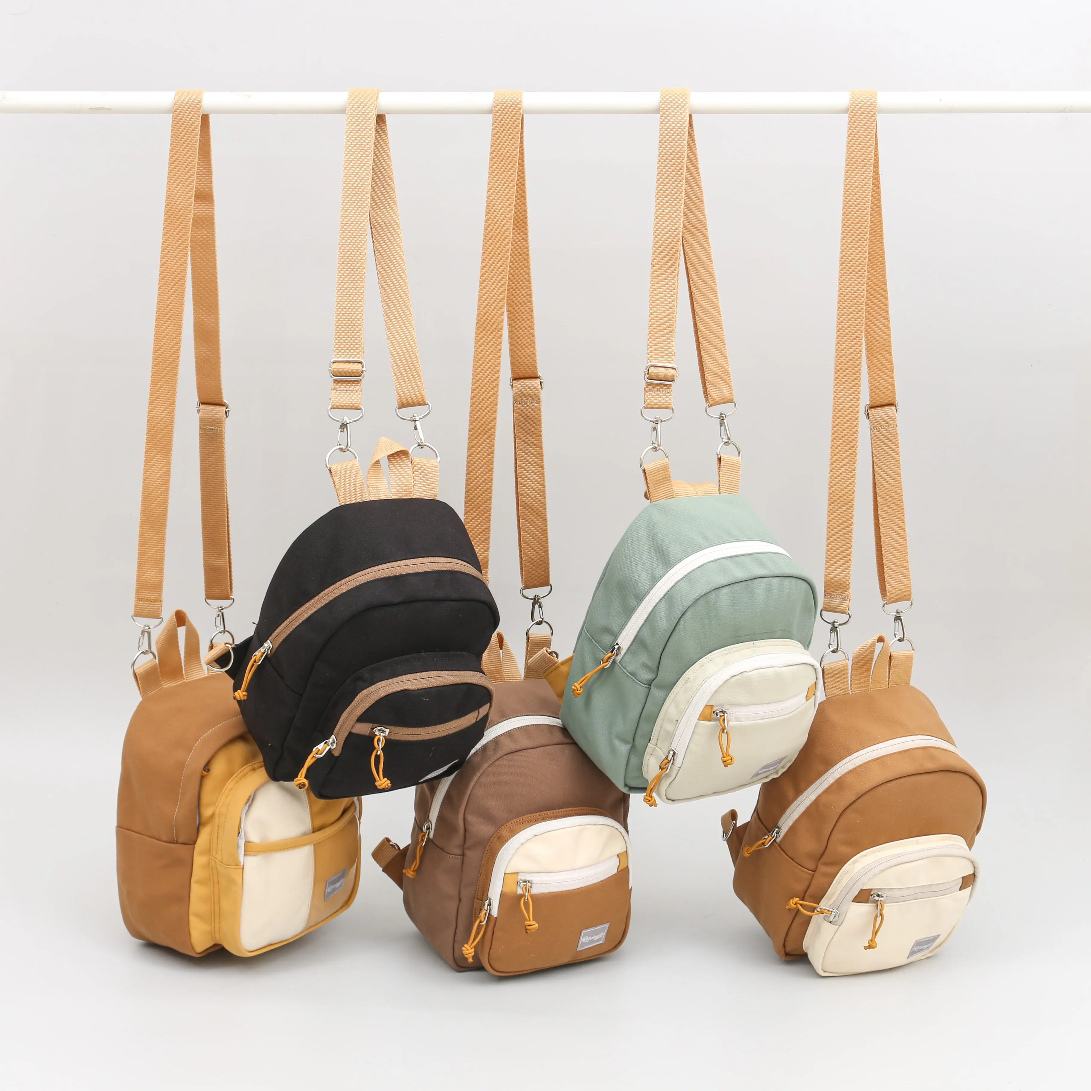 Retrolunatic -  Tas Ransel Mini Multifungsi Mini Daisy Series Kanvas Backpack