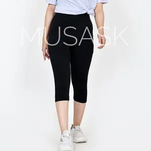 CELANA LEGGING SELUTUT WANITA 7/8 CELANA LEGGING STRETCH FIT TO JUMBO