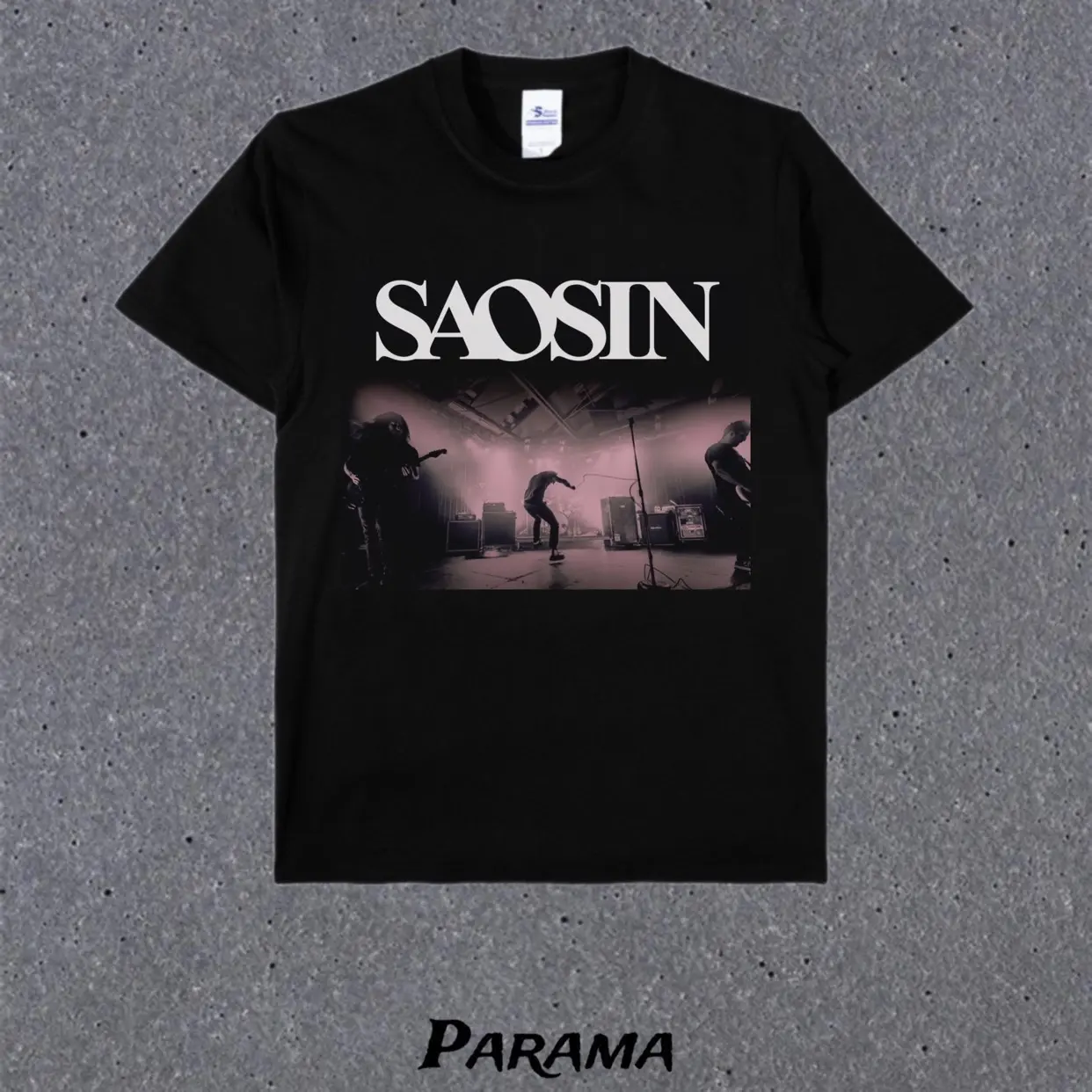 Kaos band SAOSIN bootleg/unofficial Combed 24s baju tshirt skena