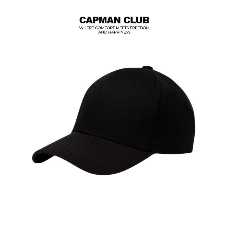 Mũ lưỡi trai trơn basic CAPMAN CLUB, nón kết lưỡi trai đơn giản CM99 dành cho nam nữ cá tính