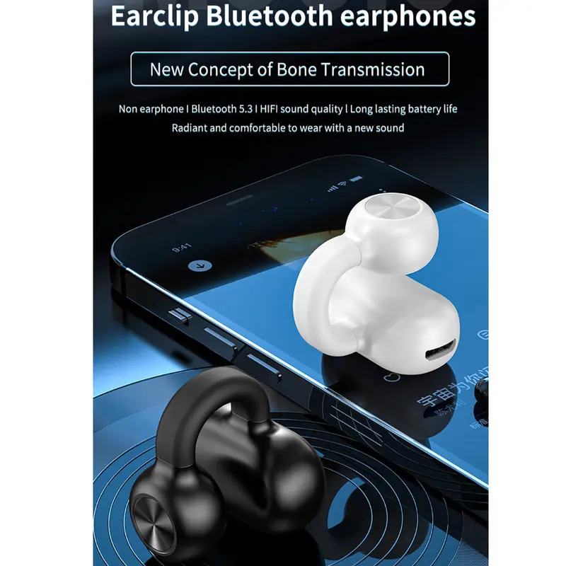 Earphone Bluetooth 5.3 TWS HiFi Surround Ergonomic 50mAh - Z28 4