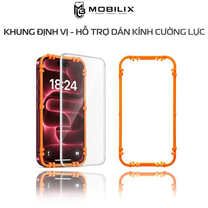 Khung Định VỊ Hỗ Trợ Dán Kính Cường Lực iPhone - Gá Chuẩn Chống Lệch Cho Các Loại iPhone 18 Promax 17 Promax 16 15 14 13 12 11 Pro Promax Plus 17 Air 16 Plus 15 pro
