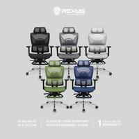 Gambar KURSI OFFICE REXUS NC5 MAX FOOTREST ERGONOMIC OFFICE CHAIR dari Techno Computer Bali Kota Denpasar 2 Tokopedia