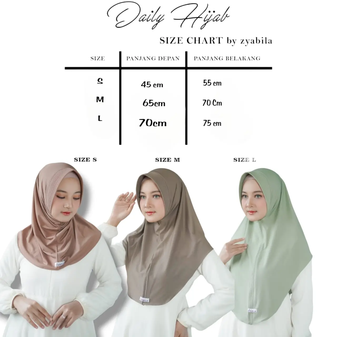 BY Nabila Hijab Jilbab Instan NABILA Bergo Penguin Jersey Premium Ukuran S/M/L Lembut Nyaman Kerudung Muslim Busa Bahan Jersey Premium Tidak Nerawang Size S M L - Panjang Variasi Instant kekinian sekolah hasti sage green oval Hitam kuwaiti kabul murah BY Nabila Hijab Jilbab Instan NABILA Bergo Penguin Jersey Premium Ukuran S/M/L Lembut Nyaman Kerudung Muslim Busa Bahan Jersey Premium Tidak Nerawang Size S M L - Panjang Variasi Instant kekinian sekolah hasti sage green oval Hitam kuwaiti kabul murah