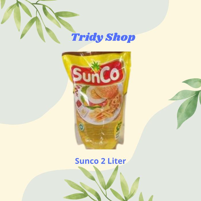 Gambar Minyak sunco 2 liter minyak goreng kemasan Oil Kelapa dari Tridy Shop Kota Medan Tokopedia