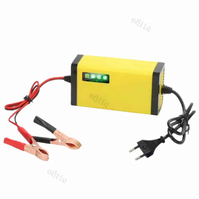 CAS CASAN AKI MOTOR MOBIL 12V 2A 12V/12A PORTABLE OTOMATIS CHARGER ACCU CARGER AKI PORTABLE MOTOR MOBIL Pasokan langsung pabrik 3