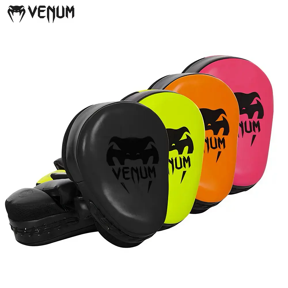 VENUM Focus Mitts Target Pad | Punch Pad Tinju Boxing Muay Thai MMA Kickboxing | Alat Latihan Pelindung Target Pukulan Bantalan