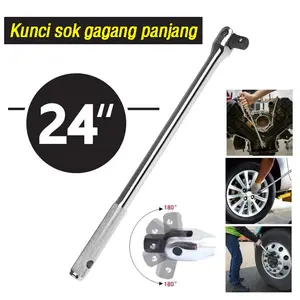 TeknoKeras Kunci Soket 24 Inci Gagang Kuat Panjang Siap Kerja Berat