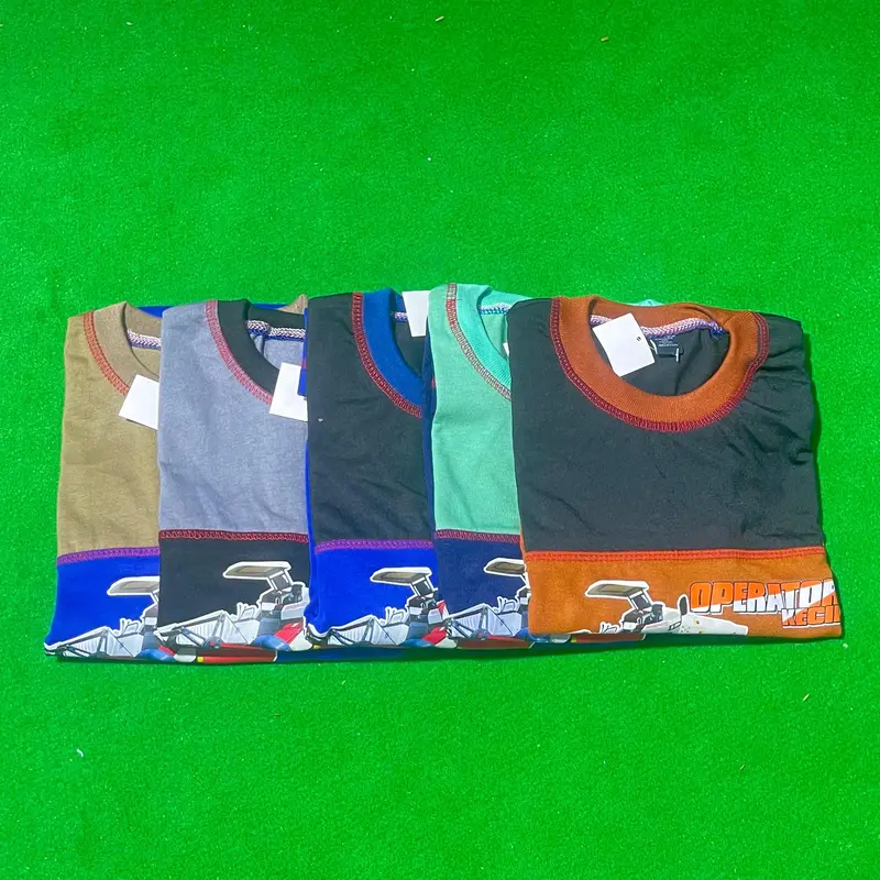 kaos anak motif combine yanmar, bimo, kubota 4