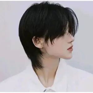 Wig Cowo Style Mulet Pro 05 Bahan Fiber Kualitas Human Hair Ful Wig Tidak Mengkilap 99.99% Mirip Serat Rambut Asli Dibuat di Indonesia