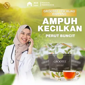 Grootee Teh Herbal Jahe Kunyit Sere Plus Lemon Resep Zaidul Akbar