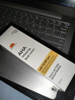 Product Review of [100ml] WHITE INC AHA Body Lotion to Whitening & Moisturising | Hand Body Lotion Pencerah Mencerahkan Melembabkan Sebagai Body Booster |  Arbutin, Glycolic, Niacinamide from e**y 1