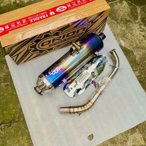 Knalpot Standar Racing Orion type SANDEKALA inlet 38mm Nmax Aerox Pcx Vario Adv Scoopy Beat Mio filano stylo