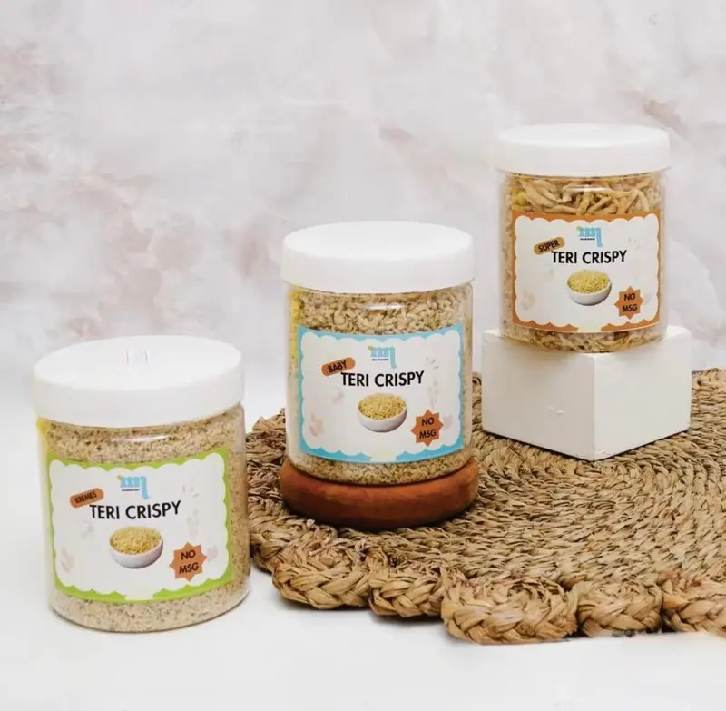 Teri Krispy Non MSG Kemasan Toples Besar - Teri Crispy Mpasi 3