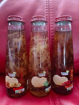 Product Review of Happy Health Collagen Plus++ Bird's Nest Drink - Red Dates Wolfberry / Honey Longan / Aloe Vera & Rock Sugar (3 Bottles) Halal  Beverage from A**i 0