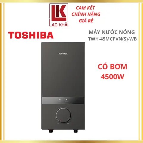 Máy nước nóng trực tiếp 4500W Toshiba TWH-45MCPVN / TWH-45MCNVN - Chính hãng