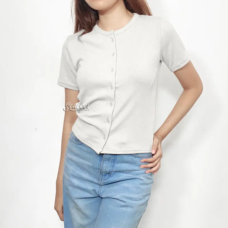 SEKAR TOP BLOUSE / ATASAN CROP SANTAI WANITA / SOURCES INDONESIA 5