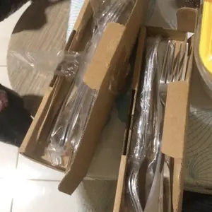 HANARI 6 pcs garpu makan stainless steel