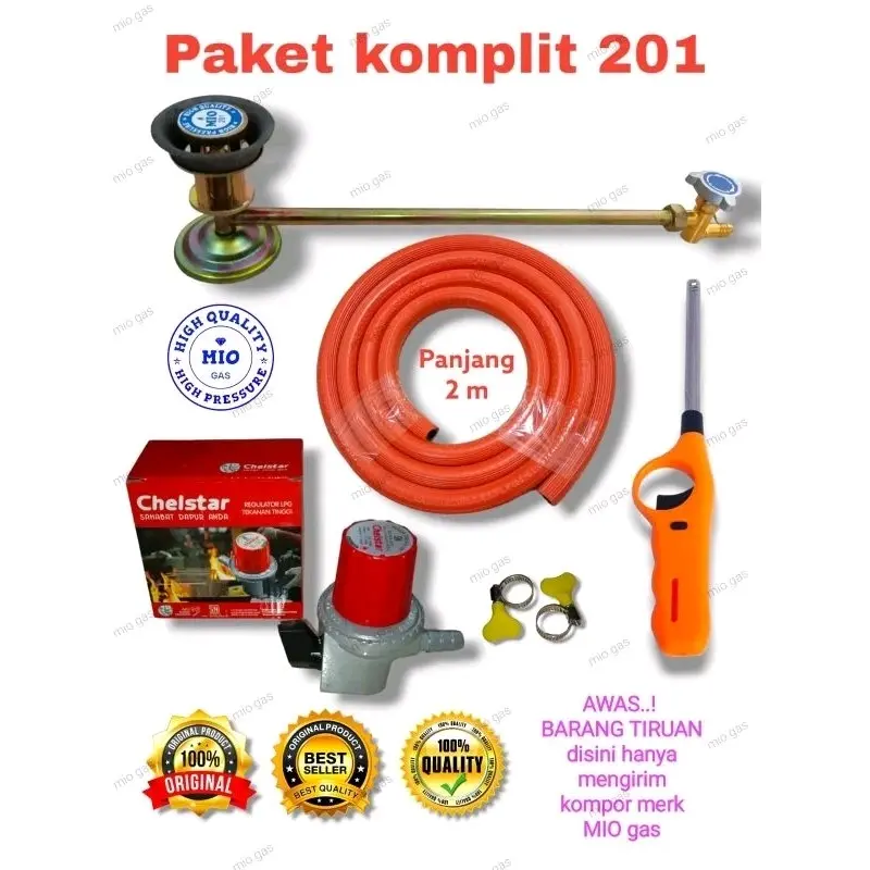 PAKET KOMPLIT KOMPOR SEMAWAR 201 high quality !!