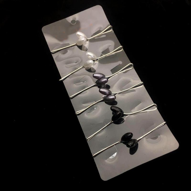 12pcs sharp  clip hijab Pin bros turkish Mix Color Hijab clip 3