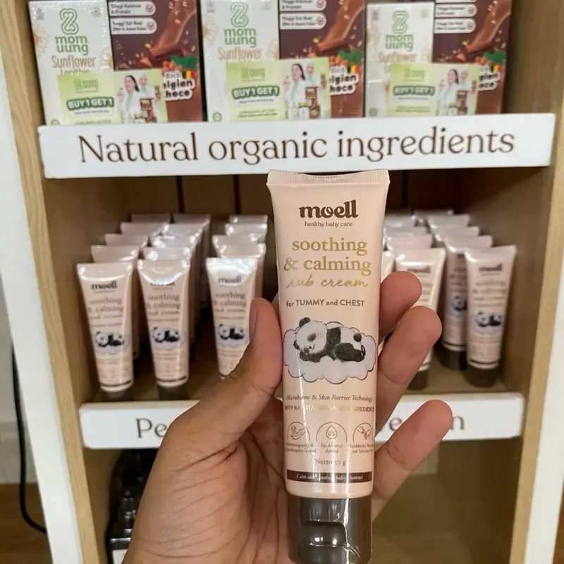 [BUY 2 GET 4] MOELL BODY LOTION / MOELL CALMING CREAM / MOELL HAIR LOTION / MOELL SHAMPOO ANAK 5