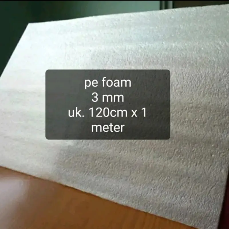 pe foam tebal 3 mm | uk. 120 cm x 100 cm 0