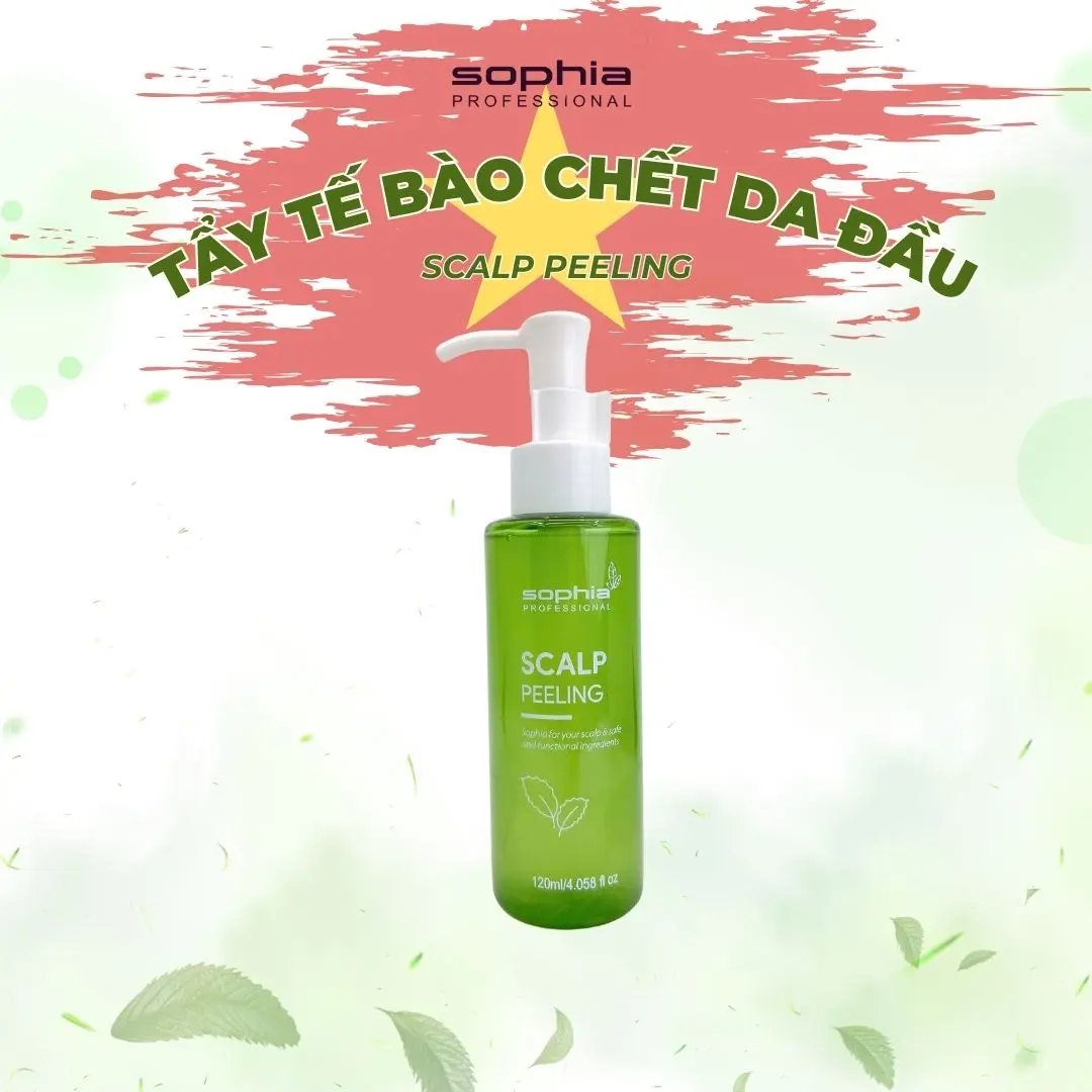 Tẩy Tế Bào Chết Dành Cho Da Đầu Sophia Professional - Scalp Peeling Hương Thảo Mộc Tự Nhiên 120ml