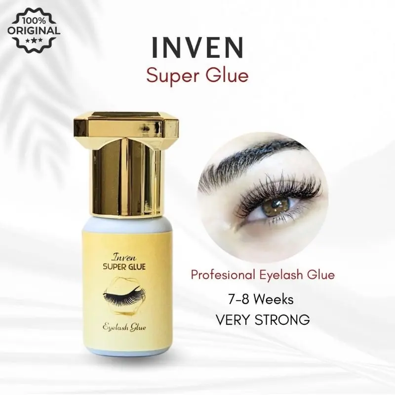 Inven Super Glue 5ml Professional Glue Eyelash Extension Best Seller Super Tahan Lama extensions 3