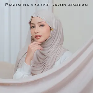 RIFANYHIJAB Pashmina Viscose Rayon Arabian Cooltech
