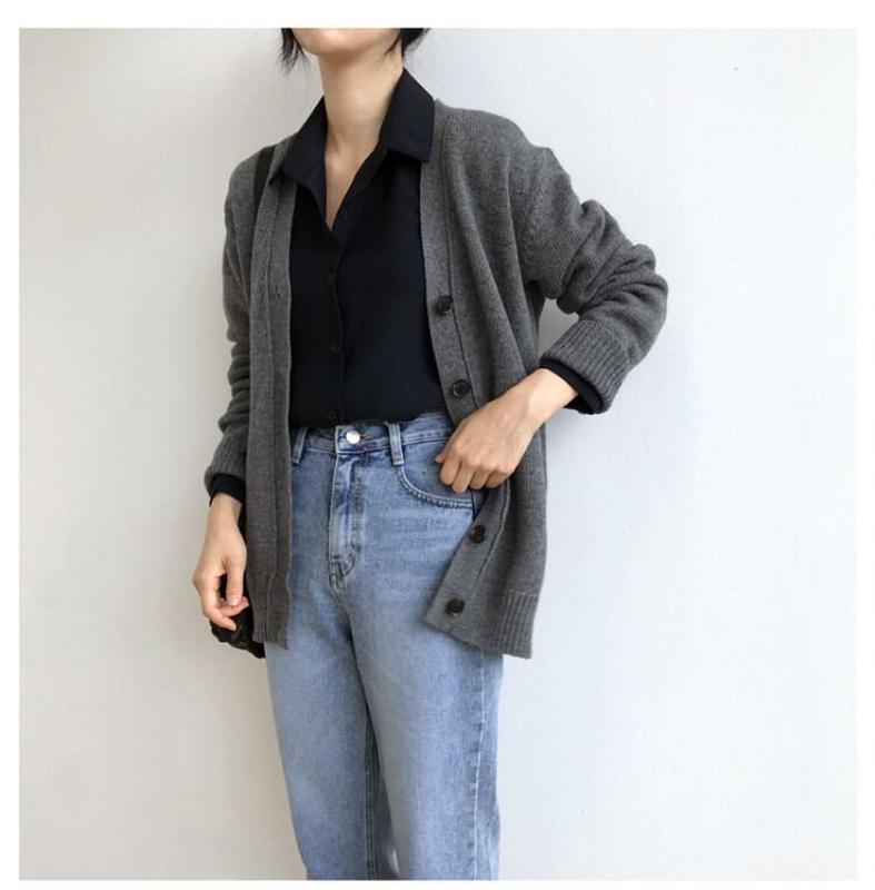 Product Introduction of Korean Style Plus Size Professional OL Shirt Women Casual All-match Loose and Thin Bottoming Shirtblouse Top 75
