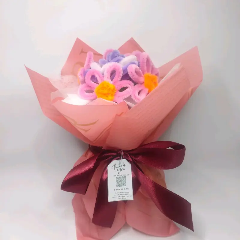 Buket Kawat Bulu Small - mini 4
