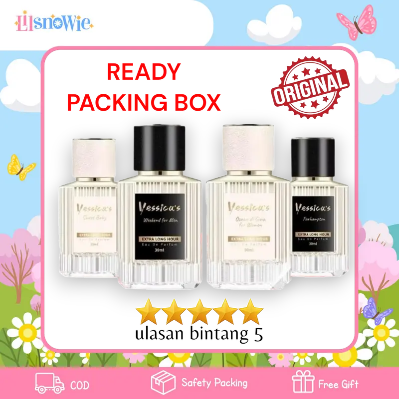 READY FYC - Yessica’s Long Hour Perfume - Eau De Perfume / Parfum Unisex Tahan Lama Yessica EDP 30ml Extra Long Hour 1