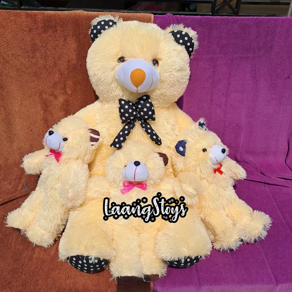 boneka bear jumbo beli 1 gratis 3 bear kecil