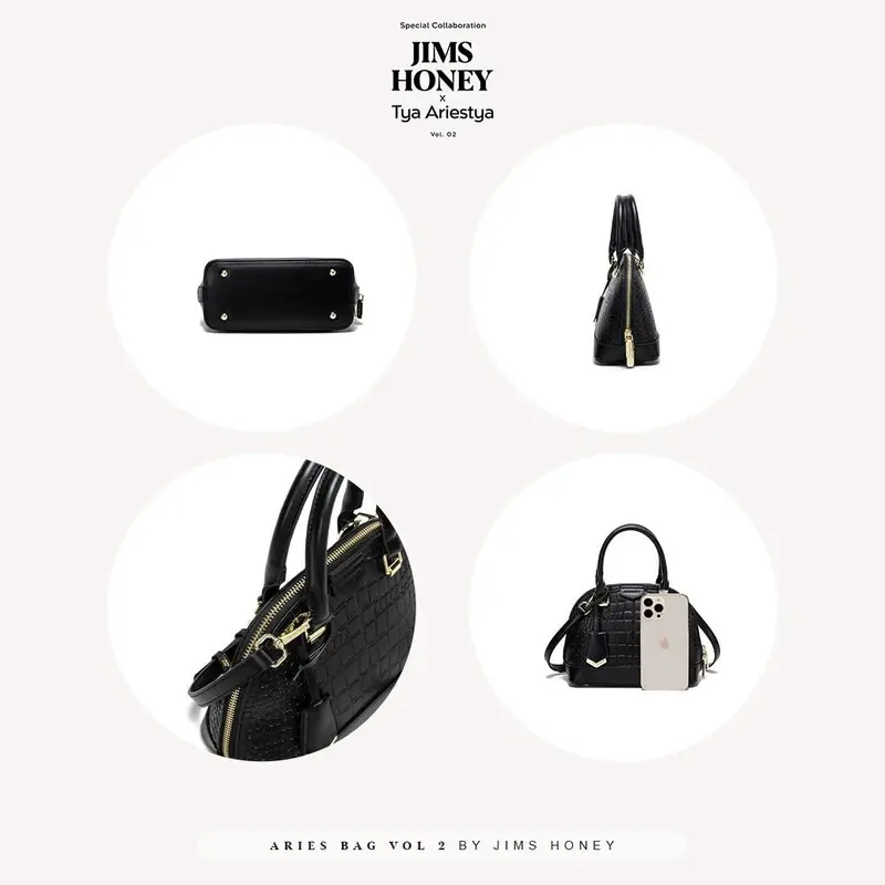 JIMS HONEY Tas Wanita ARIES BAG Vol 2 kulit tote Cewek Perempuan slingbag Kulit PU 2