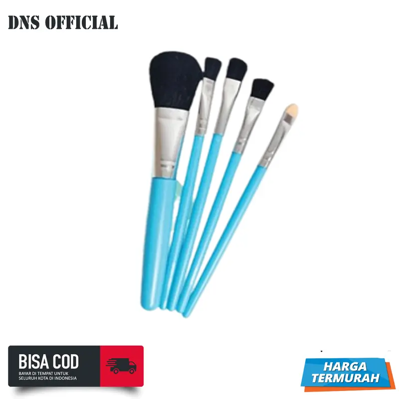 PAKET MAKE UP EYESHADOW PALETTE + KUAS KECANTIKAN WAJAH LENGKAP 1 SET MURAH 2